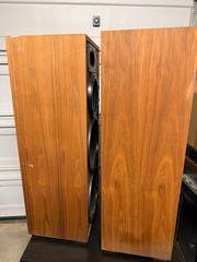 Vintage Realistic Optimus T-200 Speakers Tested And Working Need Refoaming Rare
