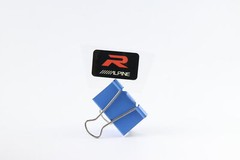 Alpine Car Audio Speaker logo badge Sticker Decal 39mm(1.53″)X23mm(0.90″)