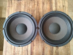 Boston Acoustics A70 Series I 8″ Woofer Pair / Refoamed / Excellent working cond