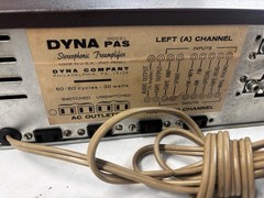 Dyna Dynaco PAS Stereo Tube PreAmplifier Works Great! 12AX7 Tubes – Tech Tested