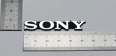 SONY PVM-2530 Badge Logo Emblem Label Custom Incised Acrylic With Adhesive