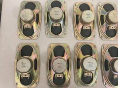 Lot of 12 SK 74-2B 1Ω Alnico Speakers for Reel-to-Reel Recorder Parts