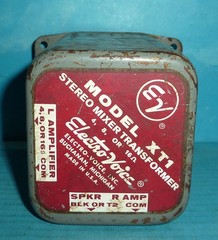 EV Electro-Voice Model XT1 Stereo Mixer Transformer 4/8/16 Ohms