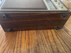 Realistic MTA-12 AM FM Table Radio Wood Grain Vintage Radio Shack Tested Working