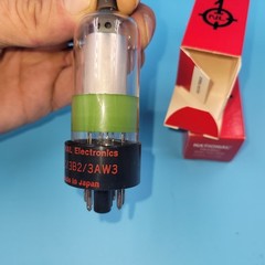 Lot of 2 National Electronic 3A3C / 3B2 / 3AW3 Vacuum Tubes NOS Open Box