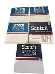 Scotch 150 140 144 RB-7 7″ Recording Magnetic Tape Reel to Reel Unknown Content