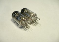 NOS 1PAIR Voskhod ROCKET TUBES 5654 6J1P-EV/6ZH1P-EVGOLD/PLAT 𝐌𝐚𝐭𝐜𝐡𝐞𝐝!