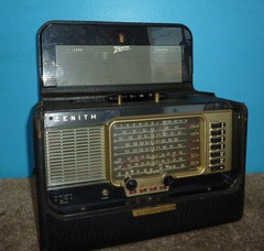 Zenith Transoceanic Radio Chassis 6T40-6T41 As-Is Parts Only