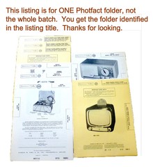 Sams PhotoFact set 920 folder 2 Westinghouse V-2655 /-2 /-3 /-7 /-8 /-9 /-13 -14