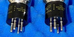 TWO Zenith – Sylvania 2A3 Tubes / Fishing Pole Supports /Amplitrex TESTED/ 1952