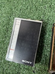 Vintage Sony TFM-825 AM/FM Transistor Radio MI Made In Tokyo Japan 1964 Clean
