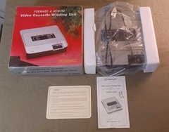 Kontakt K-999 Vintage Video Cassette Forward & Rewind Unit / Rewinder Tested!!!!