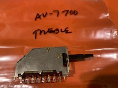 Sansui AU-7700 Integrated Stereo Amplifier – Treble Switch