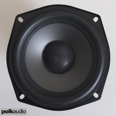 Polk Audio 5¼” woofer for M10, R15 other speakers c.2007—two available—excellent