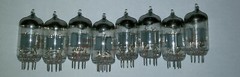6H1N 6N1P NOS tubes Russian 6 V dual triode 6922 ECC88 8 pcs