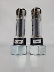 EL34/6CA7 RFT VACUUM TUBES MADE IN GERMANY SLIM BASE
