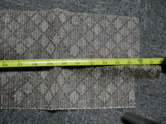 Vintage Speaker Grill Cloth Remnants, 2PCS