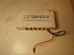 Vintage Sansui Active Electronic Crossover SX-300