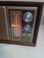 Vintage Sony ICF-9550W AM/FM Radio High Fidelity Sound Wood Case 1970’s Tested