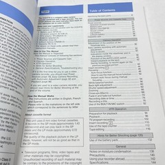 Sony CCD-F70 Video Camera Owners / User Manual OEM Original Video 8 Handycam