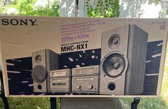 NEW IN BOX SONY MHC-NX1 PARTIALLY SEALED RARE VTG 1999 Untested