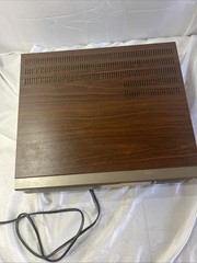 Vintage Wood Grain Zenith VR 3000 VCR Video Cassette Recorder Tested Works