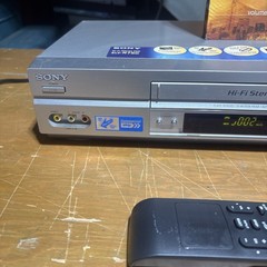 Sony SLV-N750 Hi-Fi VHS VCR Video Cassette Recorder Player w/ Remote – Tested