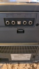Vintage FISHER BOOM BOX ph 430k 240-220-120v Works!
