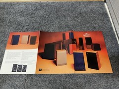 ⭐️Original JBL Stereo Speaker Dealer Brochure Paragon L300 L65 L166 L110 & More