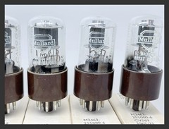 1 or more NOS Mullard CV569 ECC35 6SL7GT *was Sealed* RU3 Brown Base Vacuum Tube