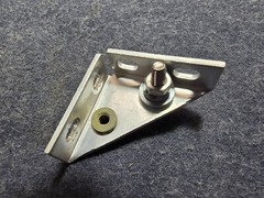 Heathkit AR-1515 Receiver Parts – Lower Front Panel Hinge Bracket