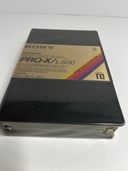Sony Dynamicron Professional Pro-X L-500 Master Grade Sealed Blank Betamax Tape
