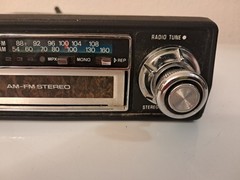 Vintage Sears Roebuck Car AM / FM / 8 Track Tape Player 564-504910 WORKING