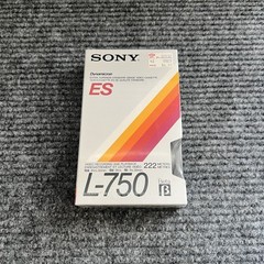 Sony ES L-750 Beta Dynamicron Video Cassette Tape Factory Sealed New