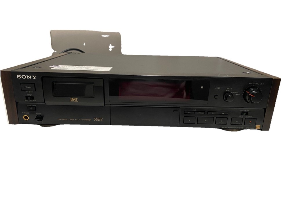 Sony DTC-59ES DAT Recorder Tested Great Working Condition No Remote