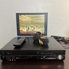 Panasonic DMR-EZ48V DVD Vcr Combo Player Copier VHS Tape Cassette VCR+ Remote