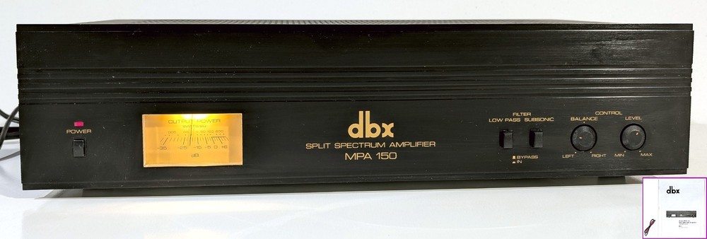 🔥【PRO SERVICED】DBX MPA-150 Split Spectrum 150W Subwoofer or Mono Amp!💥GUARANTY