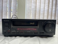 Sony EV-A50 Video8 8mm VCR Player / Tested Working, No Remote