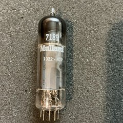 NOS Mullard 7189 Tube rX2 series EL84 6BQ5 E84L Fisher Sherwood Eico Scott Amp