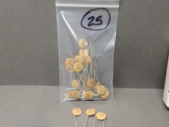 RMC .0033uf Ceramic Disc Capacitors 0.62″ Dia. Qty 20 NOS Unknown Voltage Z5F
