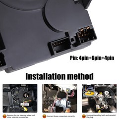 Clock Spring With Angle Sensor Steering Wheel For Jeep Wrangler JK 2007-2018 US