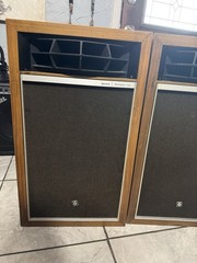 JVC NIVICO HE Series 5340 SPEAKERS. Very Beautiful Original ( Pair ) Plays Good