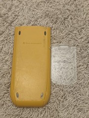 Texas Instruments Ti-84 Plus Silver Edition Graphing Calculator Yellow School