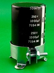 1-3/8″ Can Capacitor Mounting Clamp ~ NOS ~ VINTAGE ~ 2-hole Mounting Ring