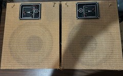 Vintage JBL LE14C Speakers Pair with LX-2-1 crossovers