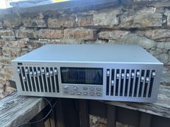 Sansui SE-8 Stereo Graphic Equalizer Blue-Light Spectrum Analyzer /free Shipping