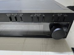 Vintage Sanyo Plus Series Quartz Locked AM/FM Stereo Tuner Model Plus T35 Japan