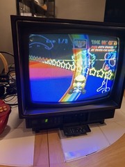 Vintage Zenith Space Command Television CRT Woodgrain Retro Video Game TV VIDEO