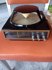Vtgv1970’s ZENITH Circle Of Sound AM/FM Radio WORKS Model A424W MCM XLNT SHAPE