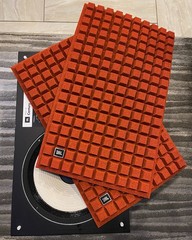 JBL L-100 Quadrex Foam Speaker Grille Inserts (Burnt Orange). L100 Century NEW